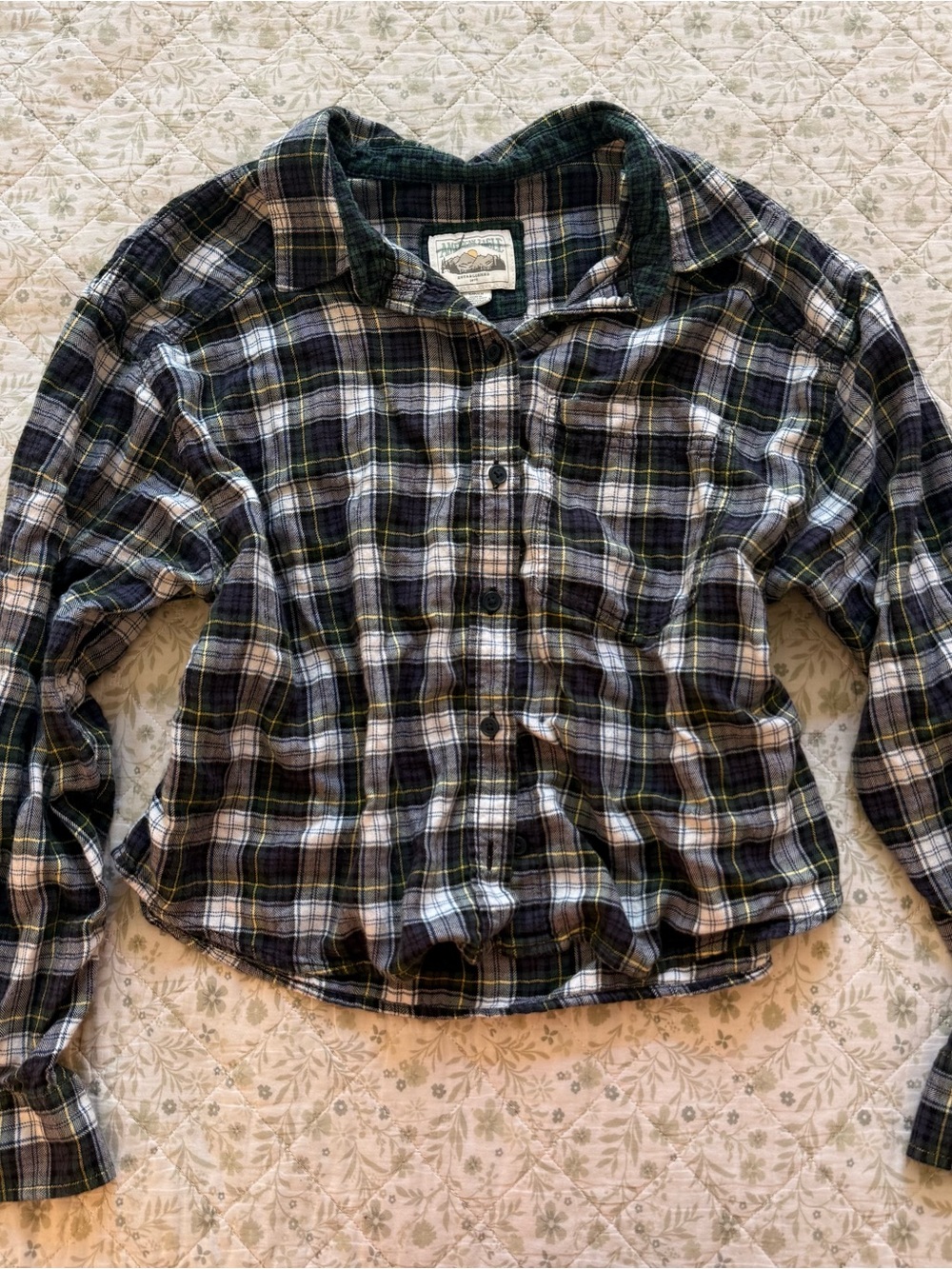 American Eagle Outfitters multicolor plaid flannel shirt